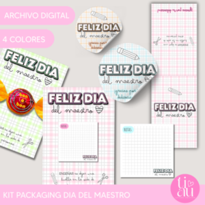 Kit Packaging l Día del Maestro