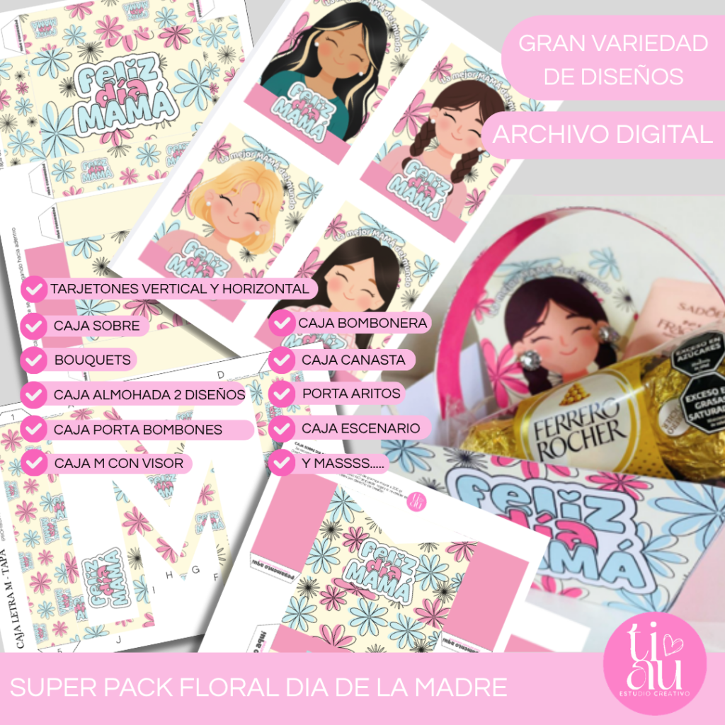 Súper Pack Florar l Día de la Madre